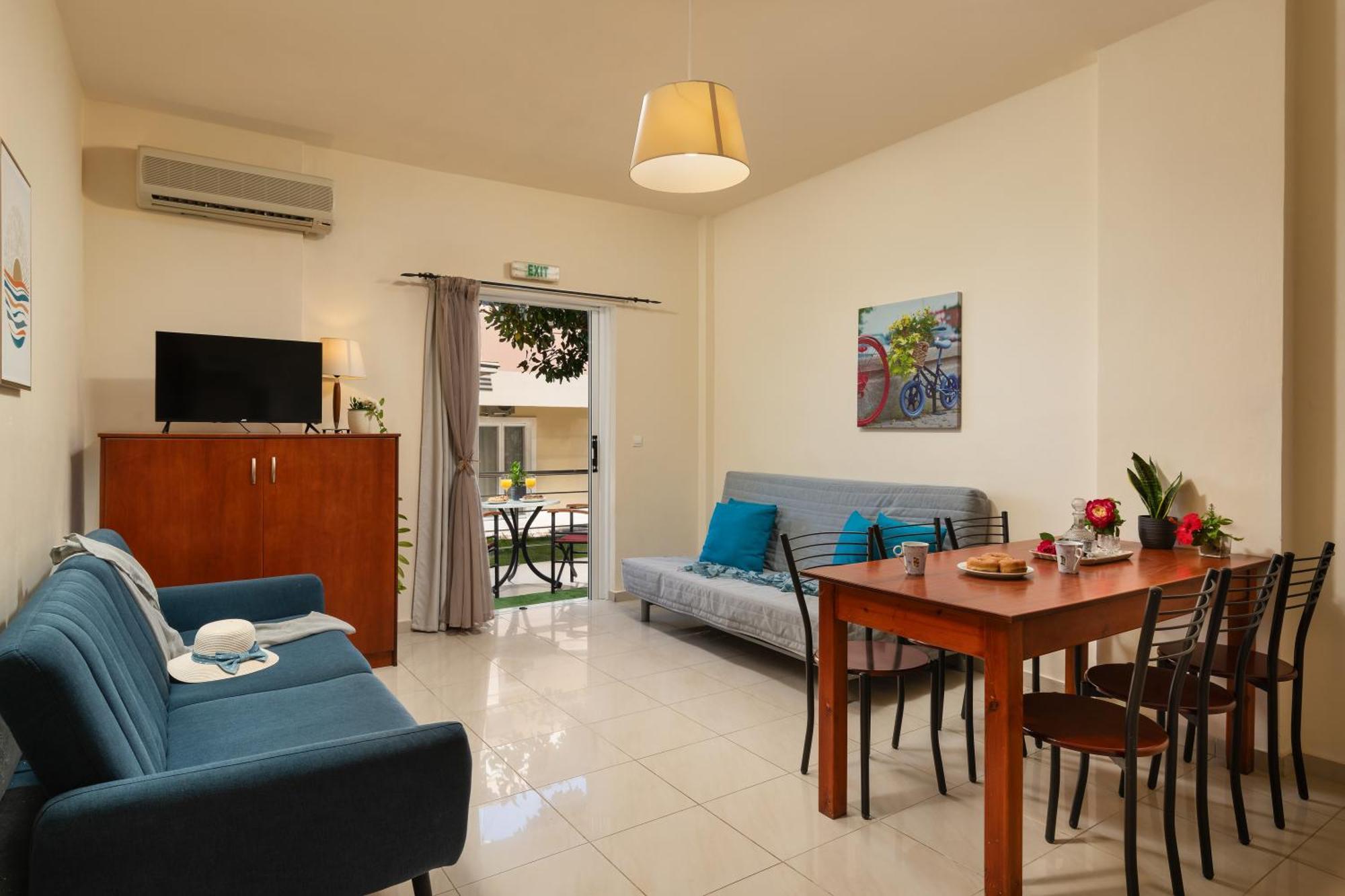 Evdokia Αpartments & Dimitra Village Agia Marina 外观 照片