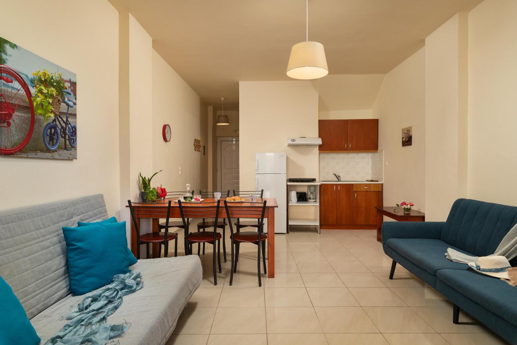 Evdokia Αpartments & Dimitra Village Agia Marina 外观 照片